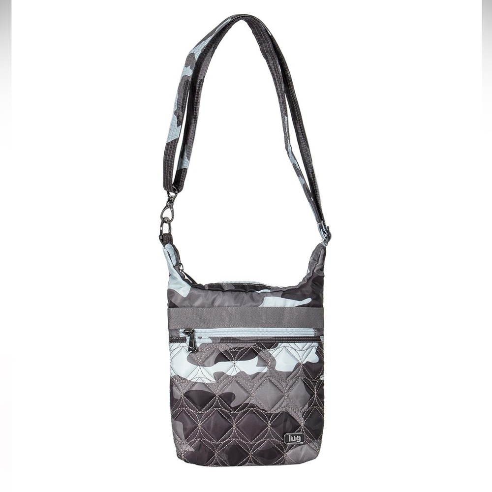 LUG NWT Camo Ice Skipper Crossbody Travel Bag Water Repellent RFID Protection